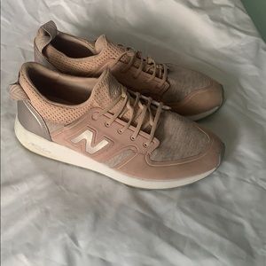 Womens Pastel Pink Sneakers. New Balance